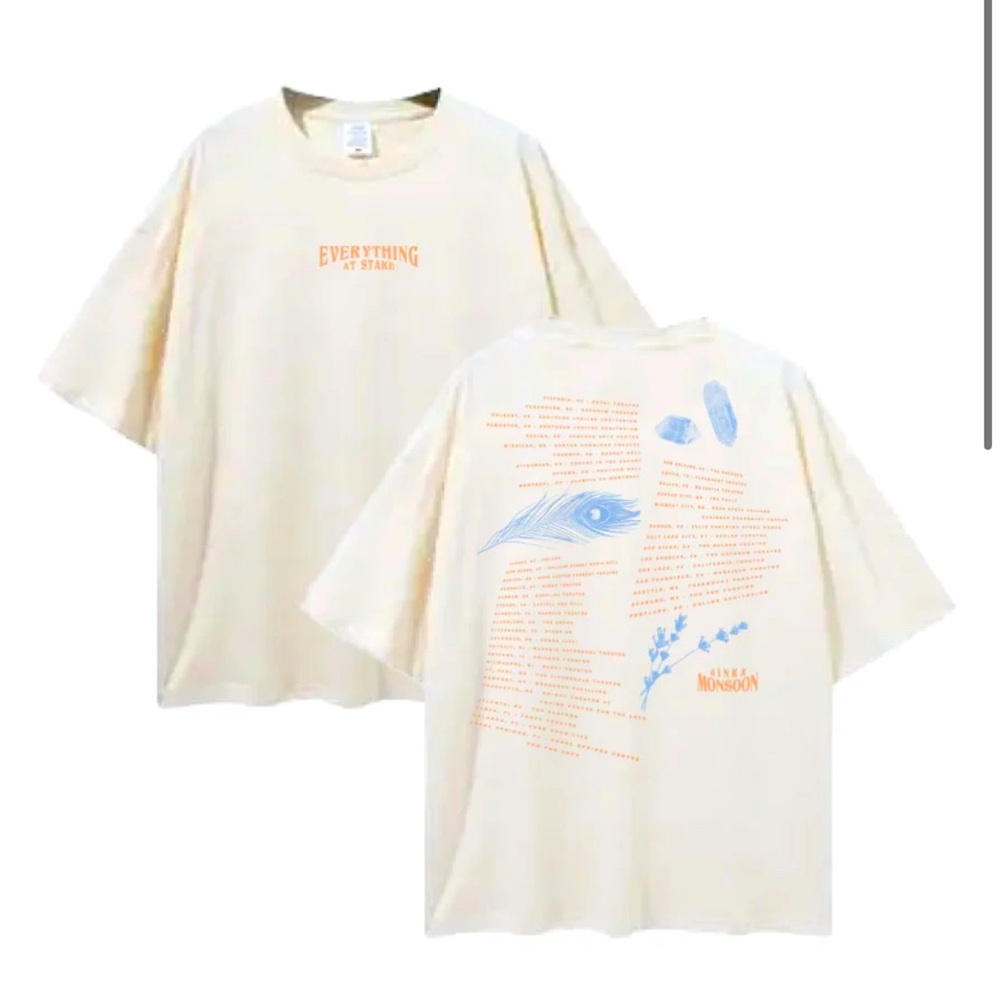 Jinx Monsoon “Everything At Stake” tour shirt